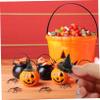 ABOOFAN 24pcs Miniature Witch Hats for Crafts Halloween Dollhouse Decoration DIY Accessories Tiny Witch Hat Props for Party Photo Shoots and Home Decor view 2