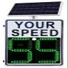 HEQIM Solar Outdoor Speed Radar Traffic Sign with Accessories, Suitable for Neighbor's Driveway, Yard or School, Viewing Distance > 800 Meters(50 * 70cm) view 1