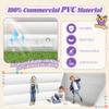 Albott 13.1x13.1x10FT Commercial PVC Inflatable White Bounce House for Kids, White Castle Bounce House with 950W Blower & Higher Inflatable Wall for Wedding Birthday Party view 3