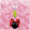 Gogogmee Animal Cradle Rattles for Newborns Cartoon Ladybird Pendant for Stroller and Crib Soft Touch Sensory Development to Soothe and Engage Hand Eye Coordination view 4