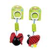 BESPORTBLE Bedside Hanging Rattles Animal Shape Cradle Ladybird Red for Newborns Sensory Development Soft Touch Cartoon for Stroller and Carrier view 1