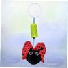 BESPORTBLE Bedside Hanging Rattles Animal Shape Cradle Ladybird Red for Newborns Sensory Development Soft Touch Cartoon for Stroller and Carrier view 2