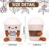A AIFAMY Positive Coffee Plush, 4.3 inches Espresso Cup Stuffed Toy - Drink Plush for Coffee Lovers view 2