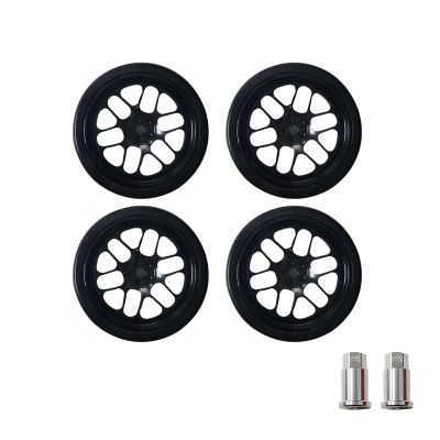 1/18 Scale Metal Tires Set of 4 RC Drift Car Replacement Tires for 1:18 LDRC Series (Drift Tires-M04B-047)