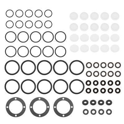 FLMLF Shock Rubber Cap Air Filter O-Ring Differential Seal Ring Sealing Pad Oil Seal for 1/5 LOSI 5IVE-T ROFUN ROVAN LT KM X2 Rc Car Parts