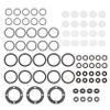 FLMLF Shock Rubber Cap Air Filter O-Ring Differential Seal Ring Sealing Pad Oil Seal for 1/5 LOSI 5IVE-T ROFUN ROVAN LT KM X2 Rc Car Parts view 1