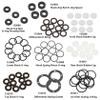 FLMLF Shock Rubber Cap Air Filter O-Ring Differential Seal Ring Sealing Pad Oil Seal for 1/5 LOSI 5IVE-T ROFUN ROVAN LT KM X2 Rc Car Parts view 2