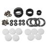 FLMLF Shock Rubber Cap Air Filter O-Ring Differential Seal Ring Sealing Pad Oil Seal for 1/5 LOSI 5IVE-T ROFUN ROVAN LT KM X2 Rc Car Parts view 3