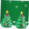 KESYOO 4pcs Wind Up Christmas Saving Clockwork Abs Material Interactive Xmas Decorations for Imaginative Play and Parent Fun view 2