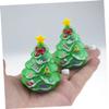 KESYOO 4pcs Wind Up Christmas Saving Clockwork Abs Material Interactive Xmas Decorations for Imaginative Play and Parent Fun view 3