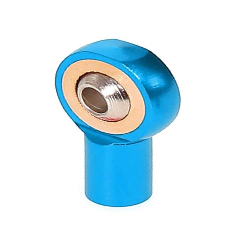 5pcs M2 5 Link Rod Joint Ball End Head Holder Compatible with RC Models Cars Boats Airplanes Trucks(5PC Blue)