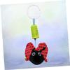 CIYODO Cradle Rattles Animal Shape Bedside Pendant Soft Tactile Hanging for Strollers and Carriers Developmental Sensory to Soothe and Engage Newborns Red view 4