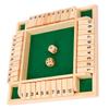 Beaupretty Wooden Number Dice Game for Players Educational Math Board Game with Dice Family Party Prop for Adults Interactive Gathering Fun for Home and Bar view 1