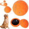 Interactive Dog Ball Toy, Automatic Motion Activated Smart Rolling & Bouncing Ball, USB Rechargeable Durable E-TPU Material Pet Toy for Small Medium Large Dogs, Boredom Relief & Exercise -- Orange view 1