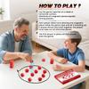 Magnetic Chess Game with Stones, Magnet Game with String, Strategy Board Games, Family Games for Kids and Adults view 3