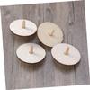 BESPORTBLE 4pcs Wooden Spinning Tops DIY Painting for Unfinished Natural Wood Gyroscope to Enhance Hand Eye Coordination and Creativity Random Style view 4