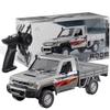 1:14 Remote Control Truck, Realistic Appearance, True-to-Scale, Integrated Adjustable Speed Controller/Receiver White view 1