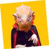 BCOATH Halloween Lizard Shape Mask Comfortable Latex Animal Headgear Cosplay Prop for Party and Role Playing Events view 4
