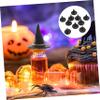 ABOOFAN 20pcs Mini Halloween Witch Hats for Crafts and Doll Decorations Tiny Black Witch Hat Caps for Dollhouses Festive DIY Halloween Party Accents and Smooth Surface view 4
