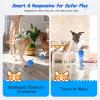Interactive Dog Ball Toy, Automatic Motion Activated Smart Rolling & Bouncing Ball, USB Rechargeable Durable E-TPU Material Pet Toy for Small Medium Large Dogs, Boredom Relief & Exercise - Blue view 4