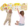 ROBUD Activity Wall Busy Board, Spring Train Montessori Busy Board, 12-in-1 Wooden Sensory Wall Panel, Montessori Sensory Wall Panel for Boys & Girls, Ideal for Toddler Playroom Nursery Classroom view 1