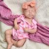 18" Unpainted Silicone Reborn Baby Doll - Full Body Platinum Silicone Blank Doll for Artists, Realistic Newborn Boy, DIY Customizable & Handmade-Friendly view 3