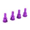 4Pcs Differential Cup Reduction Joint RC Parts Compatible with A949 A959 A969 A979 K929 RC Model Cars(Purple) view 1