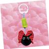 CORHAD Animal Shaped Cradle Hanging Rattles Soft Cartoon for Bedside with Develops Tactile Senses and Hand Eye Coordination for Stroller and Carrier Use view 3