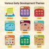 Interactive Educational Kids Learning Tablet Toy with Phonics Flash Cards, Toddler Learning Toys Gifts for 2-6 Year Old Boys Girls view 4