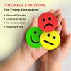 1000 PCS Smiley Face Stickers 1 Inch  Happy, Sad & Mood Emoji Stickers for Teachers, Behavior Charts, Classrooms, Feedback, Rating, Journals & School Rewards view 3