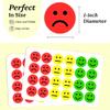 1000 PCS Smiley Face Stickers 1 Inch  Happy, Sad & Mood Emoji Stickers for Teachers, Behavior Charts, Classrooms, Feedback, Rating, Journals & School Rewards view 4