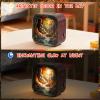 3D Wooden Puzzle Night Light DIY LED Art Lamp Kit for Adults Desk Decoration Creative Craft Model Table Ornament and Birthday Gift (Sunset Valley) view 3