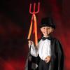 BESPORTBLE 1 Set Halloween Costume Accessories: Plastic Scythe and Trident Props for Kids Role-Playing - Lightweight Devil Cosplay Props for Halloween Party Supplies view 3
