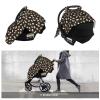 Muishi Cartoon Orange Ghost Baby Car Seat Canopy Nursing Cover for Newborn Car Seat Breastfeeding Covers Blanket Newborn Shower Gift view 4