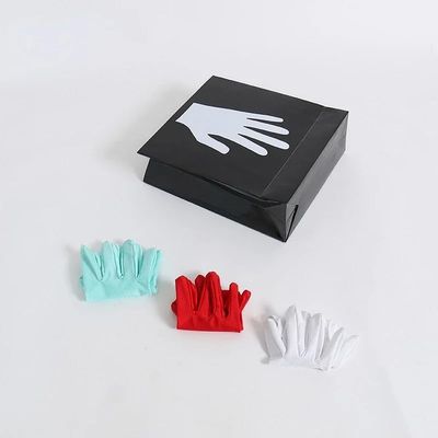 blue-ther New Changing Color Gloves (Pocket Version) Magic Tricks Stage Magic Trick Magician Accessories Gimmick