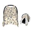 Muishi Vintege Blue Birds Baby Car Seat Canopy Nursing Cover for Newborn Car Seat Breastfeeding Covers Blanket Newborn Shower Gift view 1