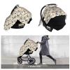 Muishi Vintege Blue Birds Baby Car Seat Canopy Nursing Cover for Newborn Car Seat Breastfeeding Covers Blanket Newborn Shower Gift view 4