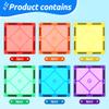 30PC Magnetic Tiles Kids Toys, Squares Magnetic Building Tiles for 3 4 5 6 7 8+ Years Old Boys Girls, Magnet Blocks Stacking Toys Birthday Gift for Toddlers STEM Learning Toys Magnet Tile Accessorie view 2