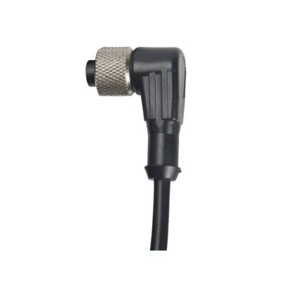 WENBIXIA Female Connector V1-W-2M-PVC Right Angle M12 4-pin PVC Cable