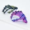 3D Printed Stuff 3-d Printed Toys Halloween Skeleton Hand 10cm/4in for Halloween Decoration Creating an Atmosphere (Black Gold) view 4