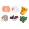 Beaupretty Animal Nose Mask for Halloween Cosplay Carnival Vinyl Animal Nose Props Including Pig Wolf Rabbit Frog Walrus Duck for Dress Up Party Accessory view 1
