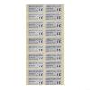 20 Pcs Electric Bicycle Stickers for BAFANG 36V 250W 48V 750W BBS01 BBS02 Motor Kit Silver PVC Waterproof Ebike Decal Labels Replacement Parts(48V 750W) view 1