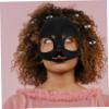Abaodam Black Animal Plastic Cosplay Skull Mask for Halloween Furry Suit Party DIY Dress Up Prop with Detail and Precision Craftsmanship view 4