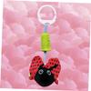 BUTIFULSIC Animal Shaped Bedside Rattles Red Ladybird Cradle Pendant for Stroller and Crib Development Sensory to Enhance Tactile and Visual Exploration view 2