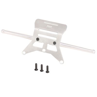 KYX Racing Stainless Steel Front Bumper Chassis Guard Upgrades Parts Accessories for 1/10 Rc Crawler Tamiya Hornet-EVO