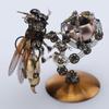 3D Metal Puzzles Mechanical Wasp Base Speaker - 627PCS Steampunk Model Kit, DIY Metal Puzzle Jigsaw Assembly Kits, Desk Ornament Kit Craft Toys for Adults(Wasp/Speaker) view 4