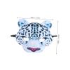 Abaodam Halloween EVA Snow Leopard Half Face Mask Animal Masquerade Costume for Birthday Carnival Party Zoo Theme view 2