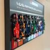 iLuane Display Wallboard for 66802, Holds 10 Cars in One Frame, Adult Collectibles Wall Mount, Home or Office Dcor, 7724277251 Style B (No Car Included) view 3