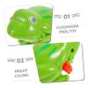 Beaupretty 3pcs Wind Up Frog for Plastic Clockwork Spring Jumping Gift Green for Tactile Skill Development and Imaginative Play view 3