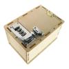 Abaodam Educational Password Box DIY Kit for Safe Mechanical Puzzle Lockbox for Boys Handmade Craft with Fine Workmanship and Rounded Edges for Creative Learning and Fun view 1